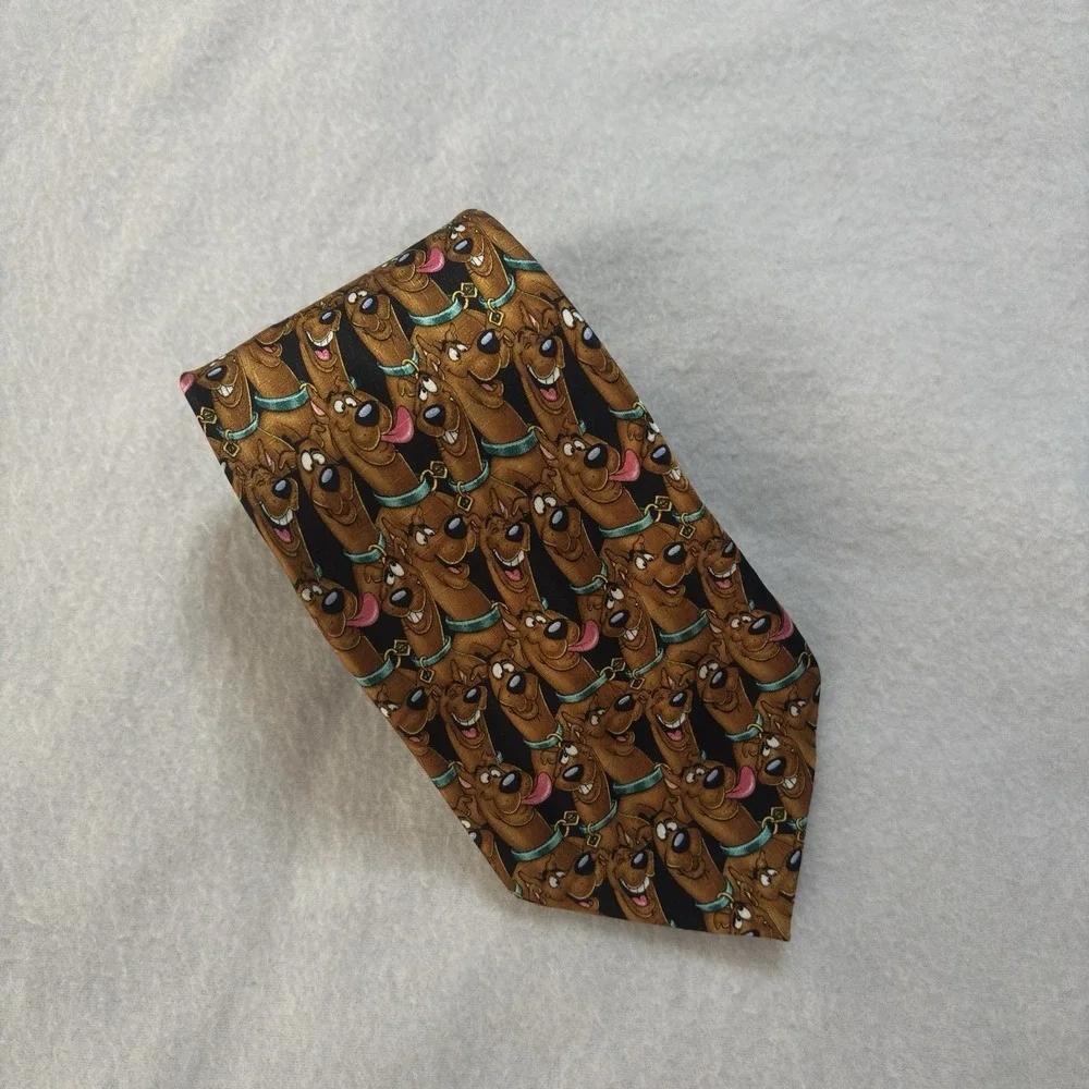 Scooby-Doo Tie Repeat Pattern Cartoon Network 2001 4